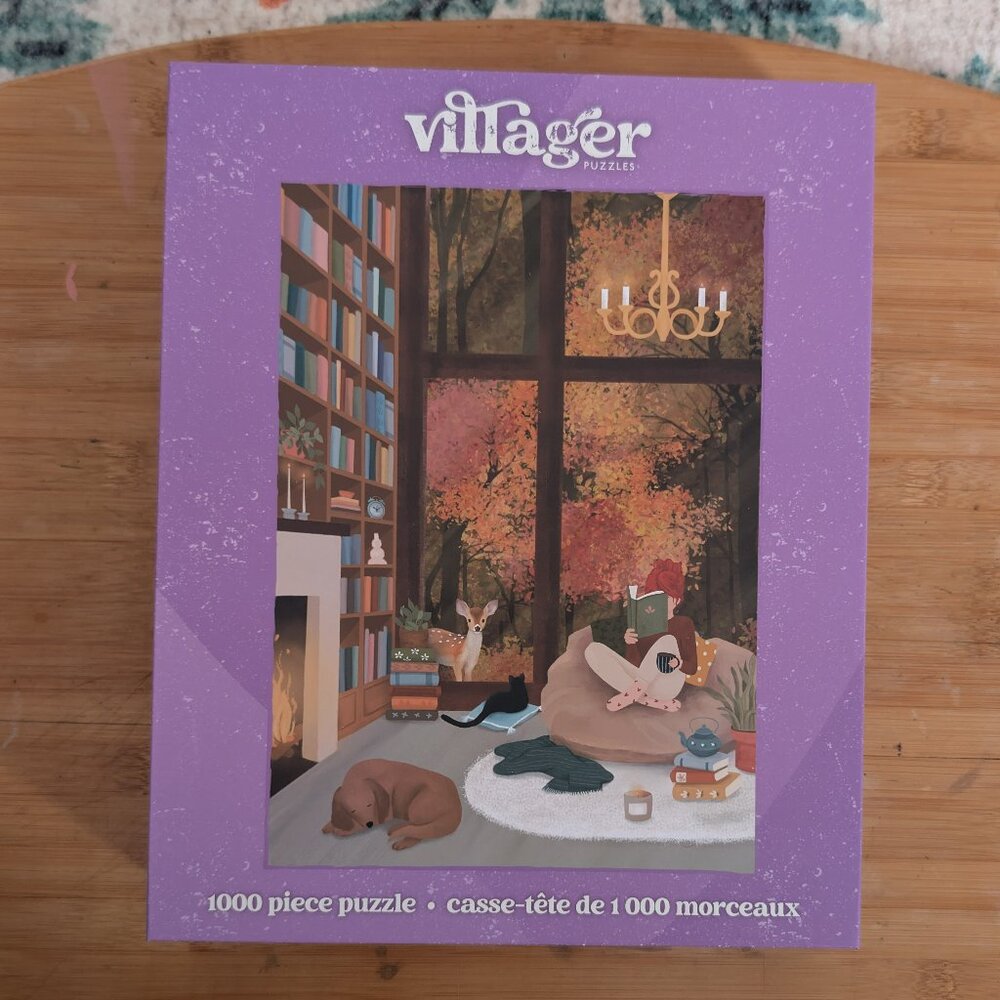 Villager 1000-Piece Puzzle - Reading Nook